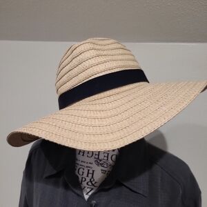 Madewell Fiber Fedora packable hat Women's SZ M/L sold‎ out style MD832 coastal